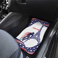 Personalized USA Cycling Car Mats One For All Summer Sport LT9 - Wonder Print Shop