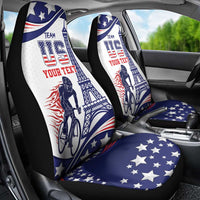 Personalized USA Cycling Car Seat Cover One For All Summer Sport LT9 - Wonder Print Shop