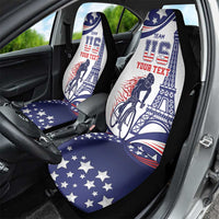 Personalized USA Cycling Car Seat Cover One For All Summer Sport LT9 - Wonder Print Shop