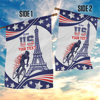 Personalized USA Cycling Garden Flag One For All Summer Sport - Wonder Print Shop