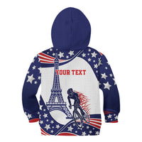 Personalized USA Cycling Kid Hoodie One For All Summer Sport - Wonder Print Shop