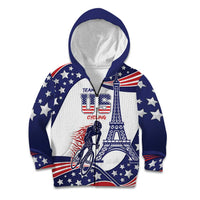 Personalized USA Cycling Kid Hoodie One For All Summer Sport - Wonder Print Shop