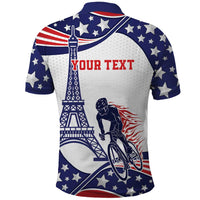 Personalized USA Cycling Polo Shirt One For All Summer Sport - Wonder Print Shop