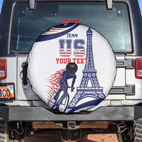 Personalized USA Cycling Spare Tire Cover One For All Summer Sport - Wonder Print Shop