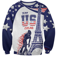 Personalized USA Cycling Sweatshirt One For All Summer Sport - Wonder Print Shop