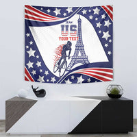 Personalized USA Cycling Tapestry One For All Summer Sport - Wonder Print Shop