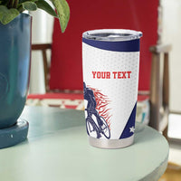 Personalized USA Cycling Tumbler Cup One For All Summer Sport - Wonder Print Shop