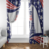 Personalized USA Cycling Window Curtain One For All Summer Sport - Wonder Print Shop