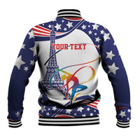 Personalized USA Gymnastics Baseball Jacket One For All Summer Sport LT9 - Wonder Print Shop