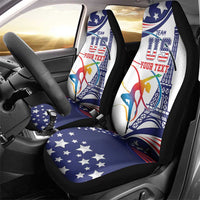 Personalized USA Gymnastics Car Seat Cover One For All Summer Sport LT9 - Wonder Print Shop