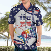 Personalized USA Gymnastics Hawaiian Shirt One For All Summer Sport - Wonder Print Shop