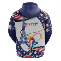 Personalized USA Gymnastics Hoodie One For All Summer Sport - Wonder Print Shop