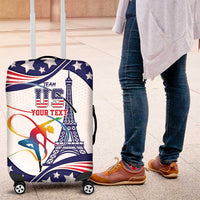 Personalized USA Gymnastics Luggage Cover One For All Summer Sport - Wonder Print Shop