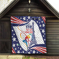 Personalized USA Gymnastics Quilt One For All Summer Sport - Wonder Print Shop
