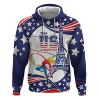 Personalized USA Gymnastics Zip Hoodie One For All Summer Sport - Wonder Print Shop