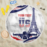 Personalized USA Swimming Beach Blanket One For All Summer Sport LT9 - Wonder Print Shop