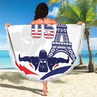 Personalized USA Swimming Beach Blanket One For All Summer Sport LT9 - Wonder Print Shop