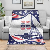 Personalized USA Swimming Blanket One For All Summer Sport