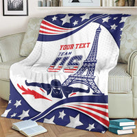 Personalized USA Swimming Blanket One For All Summer Sport