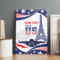 Personalized USA Swimming Canvas Wall Art One For All Summer Sport LT9 - Wonder Print Shop