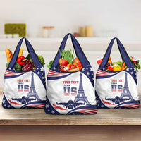 Personalized USA Swimming Grocery Bag One For All Summer Sport