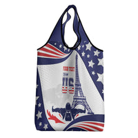 Personalized USA Swimming Grocery Bag One For All Summer Sport