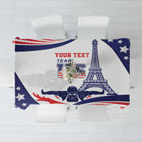 Personalized USA Swimming Tablecloth One For All Summer Sport - Wonder Print Shop