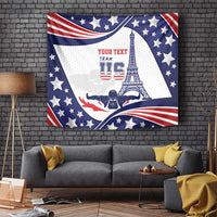 Personalized USA Swimming Tapestry One For All Summer Sport - Wonder Print Shop