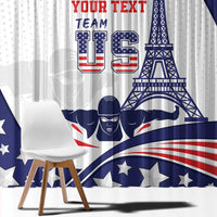 Personalized USA Swimming Window Curtain One For All Summer Sport - Wonder Print Shop