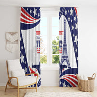 Personalized USA Swimming Window Curtain One For All Summer Sport - Wonder Print Shop