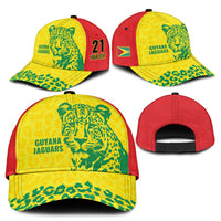 Custom Guyana Golden Jaguars Classic Cap Heritage Flame Edition - Wonder Print Shop