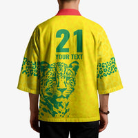 Custom Guyana Golden Jaguars Kimono Heritage Flame Edition - Wonder Print Shop
