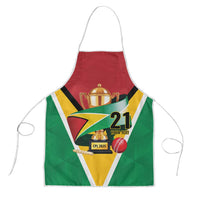 Custom Guyana Champions Reloaded 2025 Apron Caribbean Cricket Supporter Amazon Warriors - Wonder Print Shop