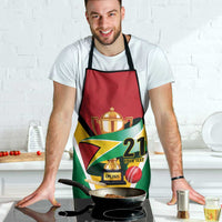 Custom Guyana Champions Reloaded 2025 Apron Caribbean Cricket Supporter Amazon Warriors - Wonder Print Shop