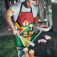 Custom Guyana Champions Reloaded 2025 Apron Caribbean Cricket Supporter Amazon Warriors - Wonder Print Shop