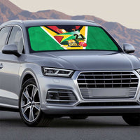 Custom Guyana Champions Reloaded 2025 Auto Sun Shade Caribbean Cricket Supporter Amazon Warriors - Wonder Print Shop