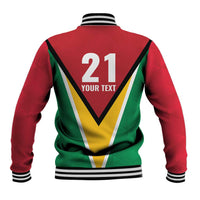 Custom Guyana Champions Reloaded 2025 Baseball Jacket Caribbean Cricket Supporter Amazon Warriors - Wonder Print Shop