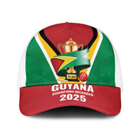 Guyana Champions Reloaded 2025 Baseball Net Cap Caribbean Cricket Supporter Amazon Warriors - Wonder Print Shop