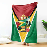 Custom Guyana Champions Reloaded 2025 Blanket Caribbean Cricket Supporter Amazon Warriors - Wonder Print Shop