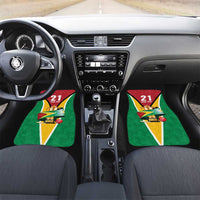Custom Guyana Champions Reloaded 2025 Car Mats Caribbean Cricket Supporter Amazon Warriors - Wonder Print Shop