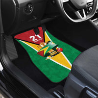 Custom Guyana Champions Reloaded 2025 Car Mats Caribbean Cricket Supporter Amazon Warriors - Wonder Print Shop