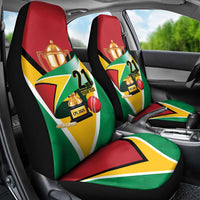 Custom Guyana Champions Reloaded 2025 Car Seat Cover Caribbean Cricket Supporter Amazon Warriors - Wonder Print Shop