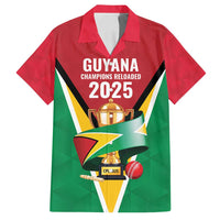 Custom Guyana Champions Reloaded 2025 Family Matching Long Sleeve Bodycon Dress and Hawaiian Shirt Caribbean Cricket Supporter Amazon Warriors - Wonder Print Shop