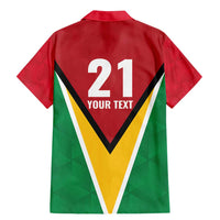 Custom Guyana Champions Reloaded 2025 Family Matching Mermaid Dress and Hawaiian Shirt Caribbean Cricket Supporter Amazon Warriors - Wonder Print Shop