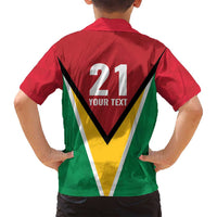 Custom Guyana Champions Reloaded 2025 Family Matching Puletasi and Hawaiian Shirt Caribbean Cricket Supporter Amazon Warriors - Wonder Print Shop