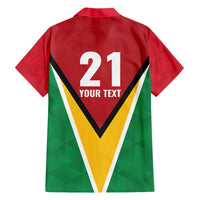 Custom Guyana Champions Reloaded 2025 Family Matching Short Sleeve Bodycon Dress and Hawaiian Shirt Caribbean Cricket Supporter Amazon Warriors - Wonder Print Shop
