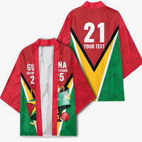 Custom Guyana Champions Reloaded 2025 Kimono Caribbean Cricket Supporter Amazon Warriors - Wonder Print Shop
