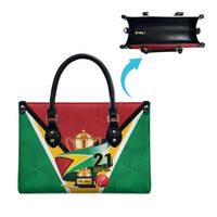 Custom Guyana Champions Reloaded 2025 Leather Bag Caribbean Cricket Supporter Amazon Warriors - Wonder Print Shop