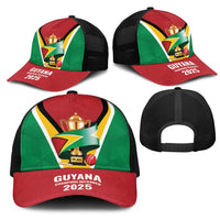 Guyana Champions Reloaded 2025 Mesh Trucker Cap Caribbean Cricket Supporter Amazon Warriors - Wonder Print Shop