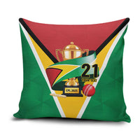 Custom Guyana Champions Reloaded 2025 Pillow Cover Caribbean Cricket Supporter Amazon Warriors - Wonder Print Shop